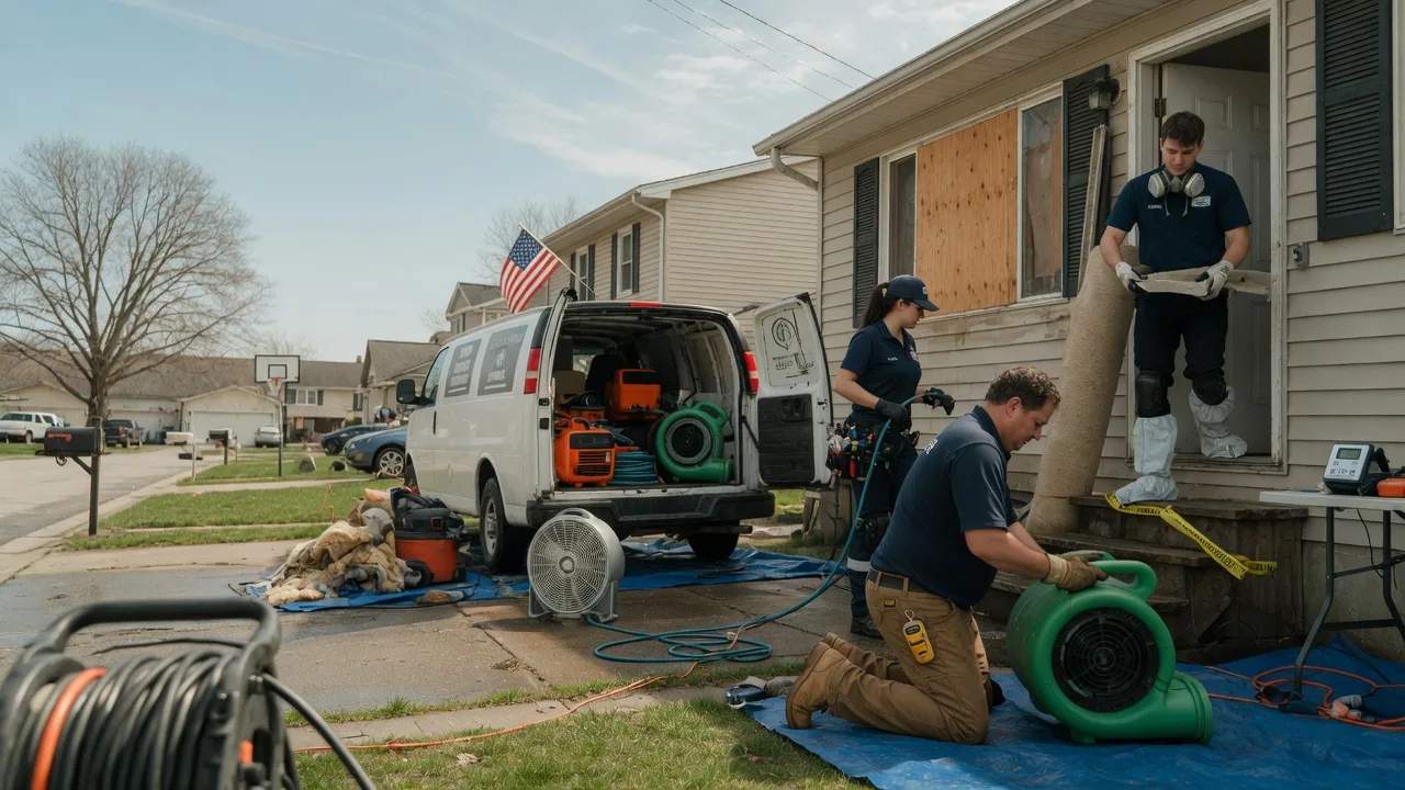 Water Damage Restoration in Middle Bass, OH near me